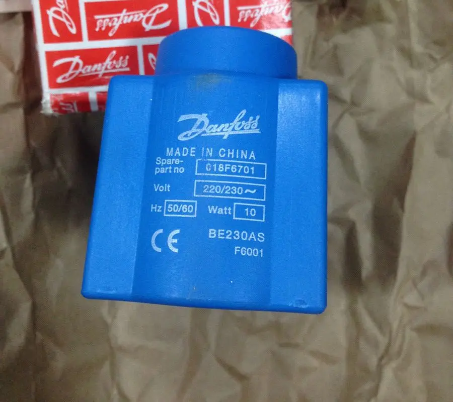 

Соленоид Danfoss Coi l 220/230 В 50 Гц 018F6701 danfoss