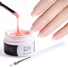 1 Набор Гель для быстрого наращивания ногтей инструменты для маникюра кисть для гель-лака ремонт сломанного пальца для дизайна ногтей разноцветный лак