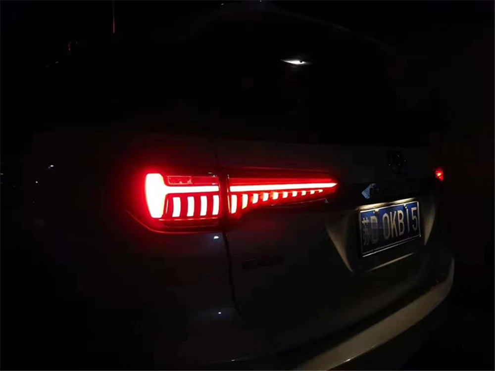 CSCSNL автомобильный Стайлинг для Toyota Fortuner задние фонари 2016 2017 2018 2019 динамический