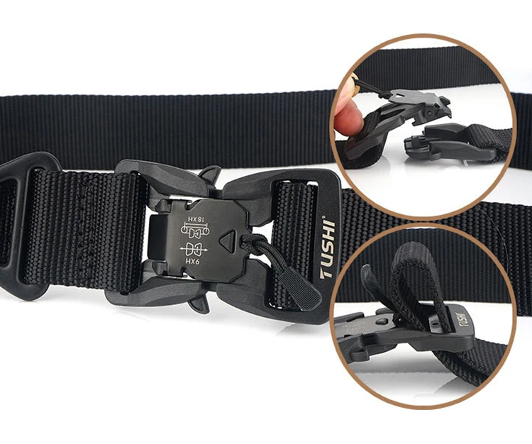 ReFire gear нейлоновые пояса для мужчин Магнитный военно-тактический страйкбол ремень армейский боевой сверхмощный быстрый выпуск Молл системы поясницы