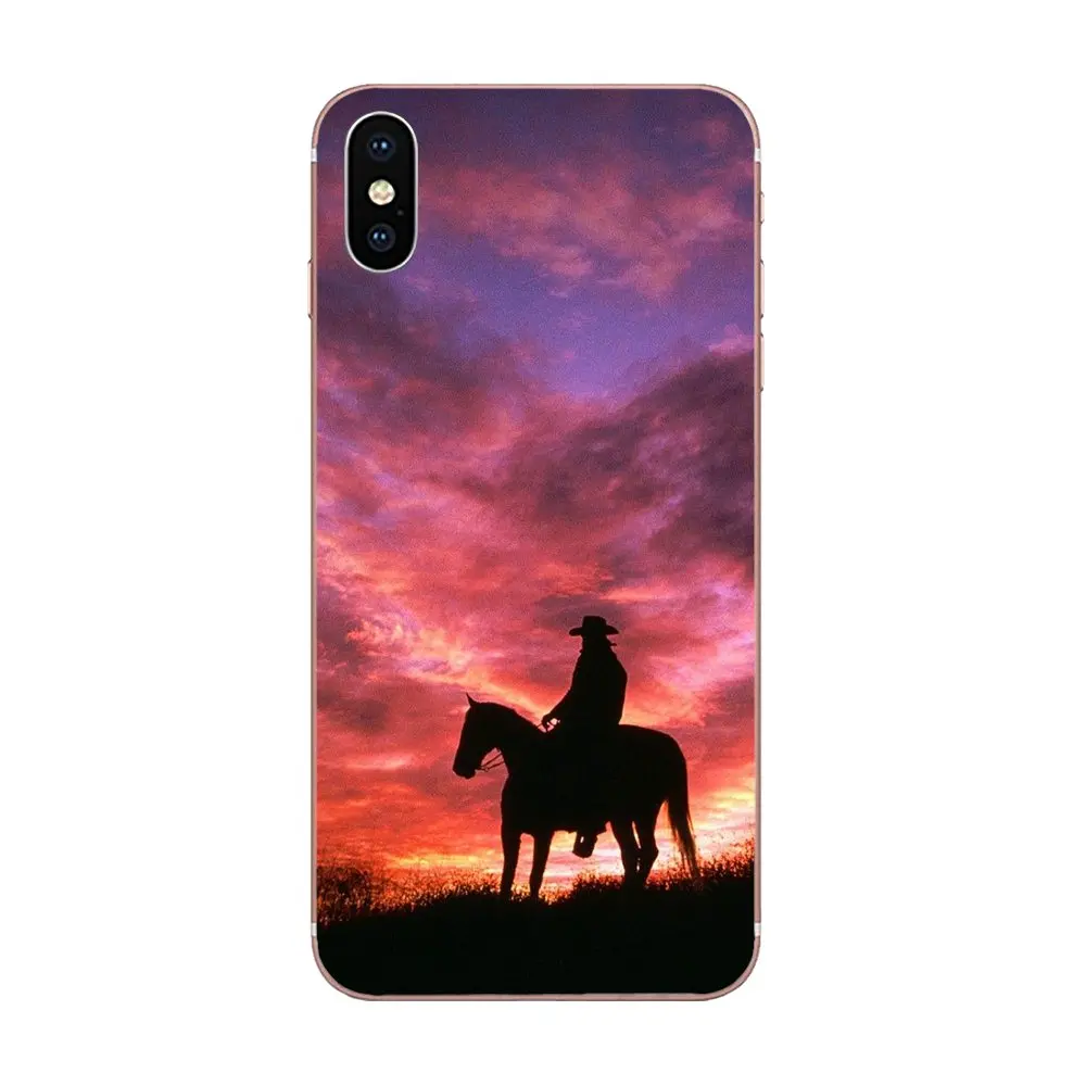 Coque Shell For Galaxy J1 J2 J3 J330 J4 J5 J6 J7 J730 J8 2015 2016 2017 2018 mini Pro Horse Silhouette On Mountain Range | Мобильные