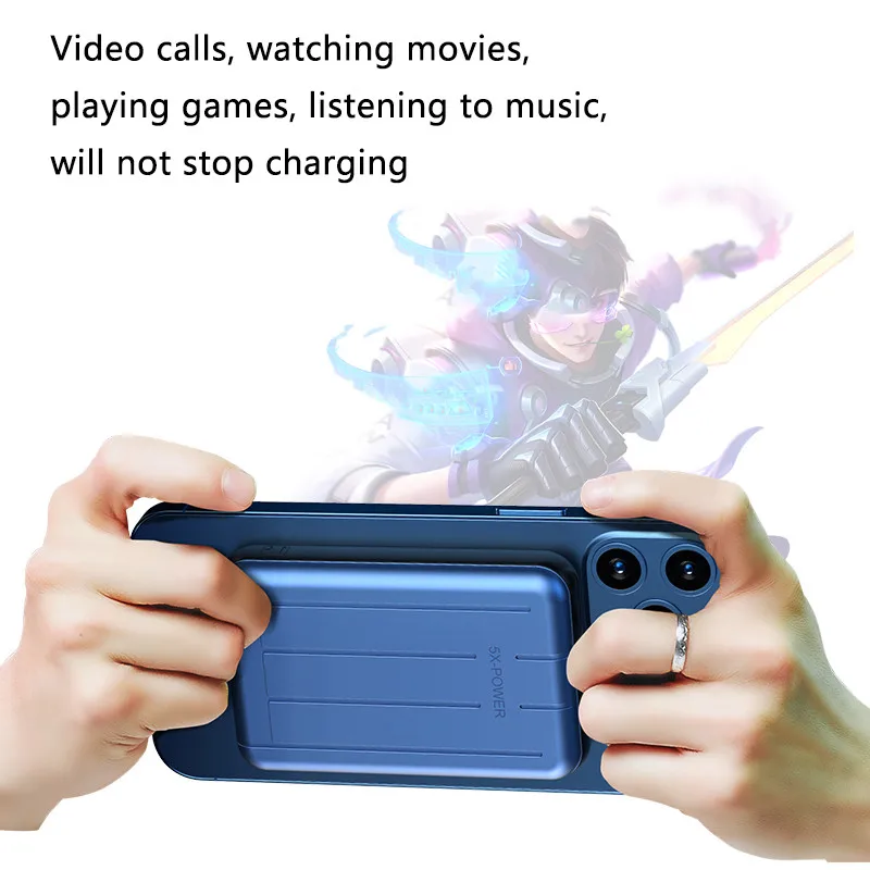 

YKZ 15W Wireless Magnetic Power Bank For iPhone 12 Pro Max 20W Fast Charging PD USB Type C Portable Extrenal Battery Charger