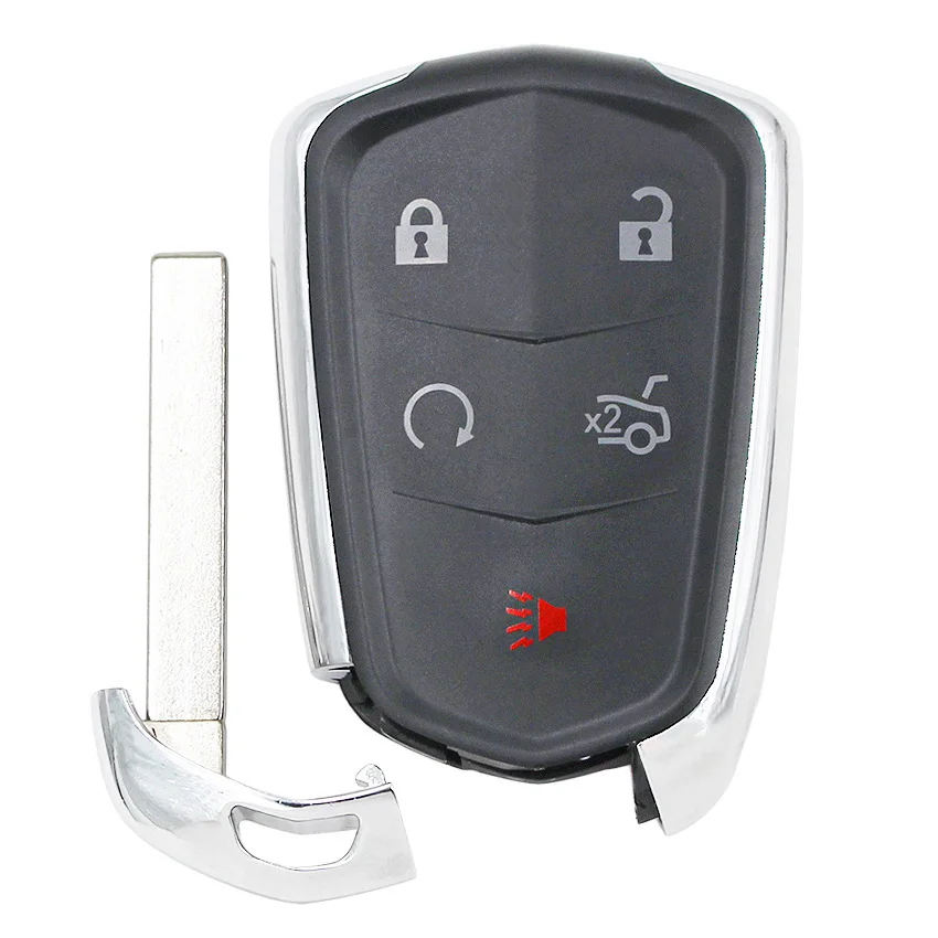 4 + 1/5 кнопки смарт ключ дистанционный для автомобиля с замками Fob 433 МГц FCC