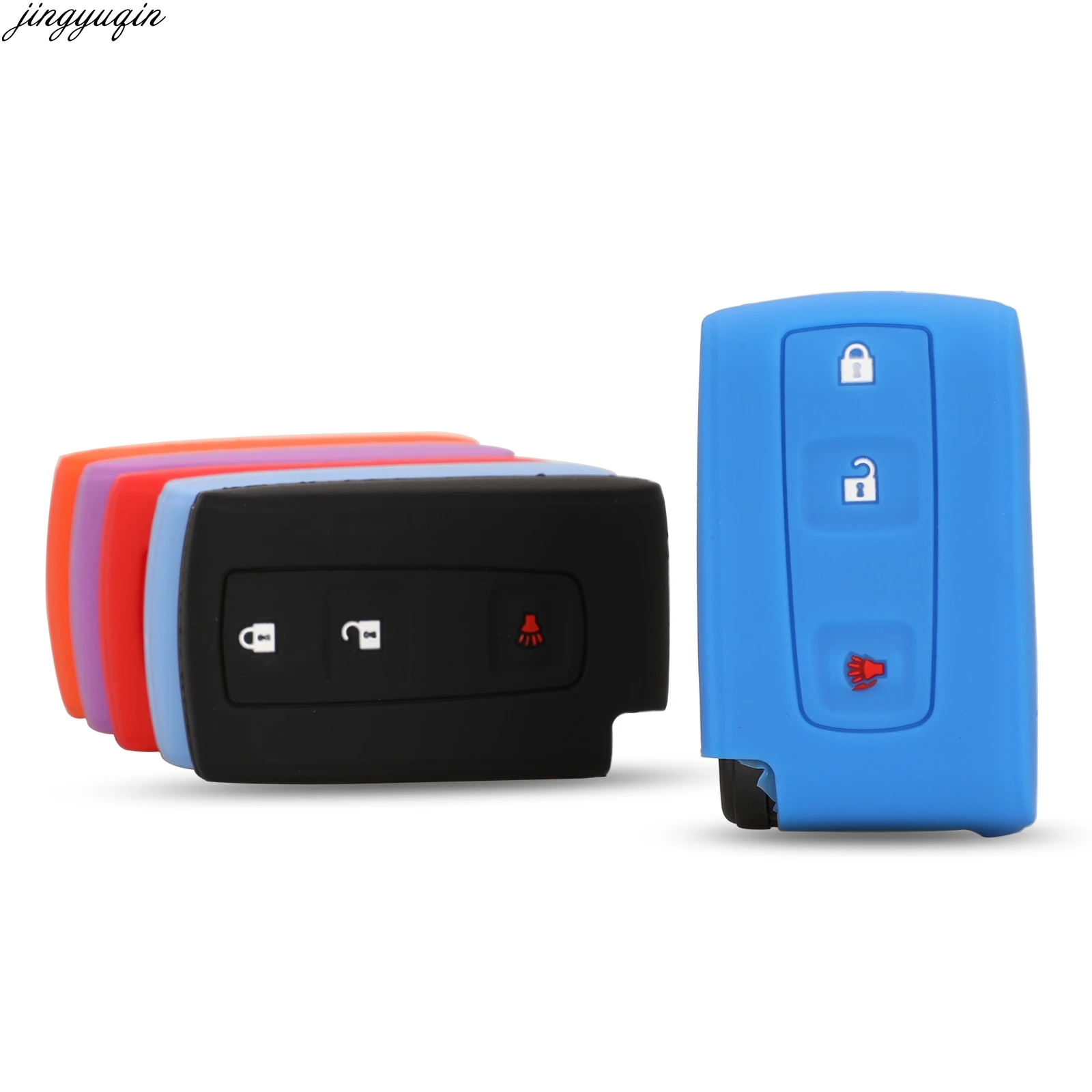 3 кнопки чехол для дистанционного ключа от машины крышка Держатель Toyota Prius Crown Avensis