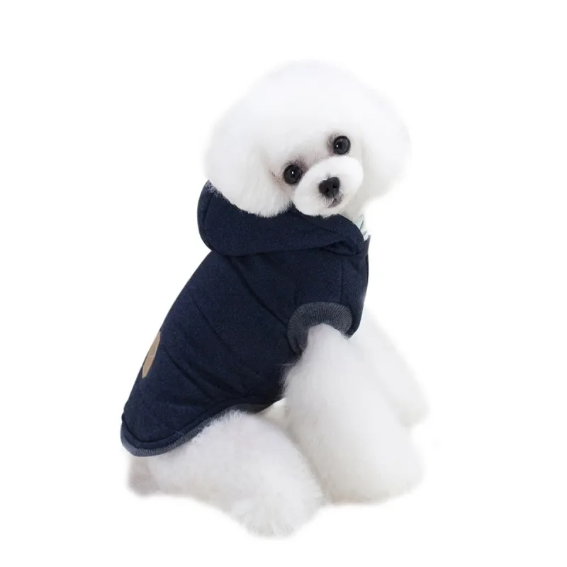 Осенне зимняя теплая одежда для собак водонепроницаемые пальто куртки большой
