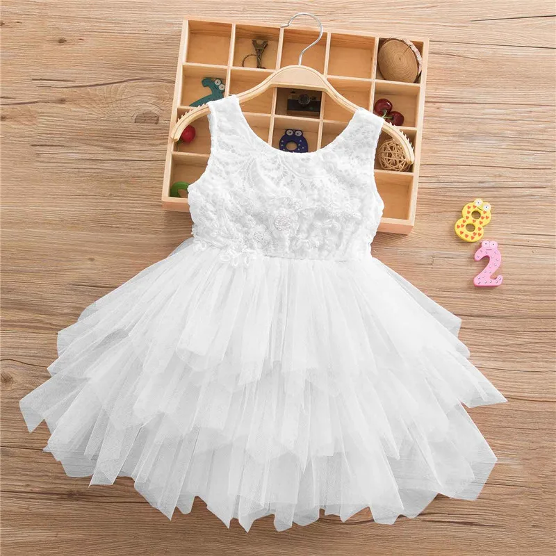 Baby Birthday Dress for Girls Cute Princess Dresses Kids Children Party 2021 Summer New 3 8 Years | Детская одежда и обувь
