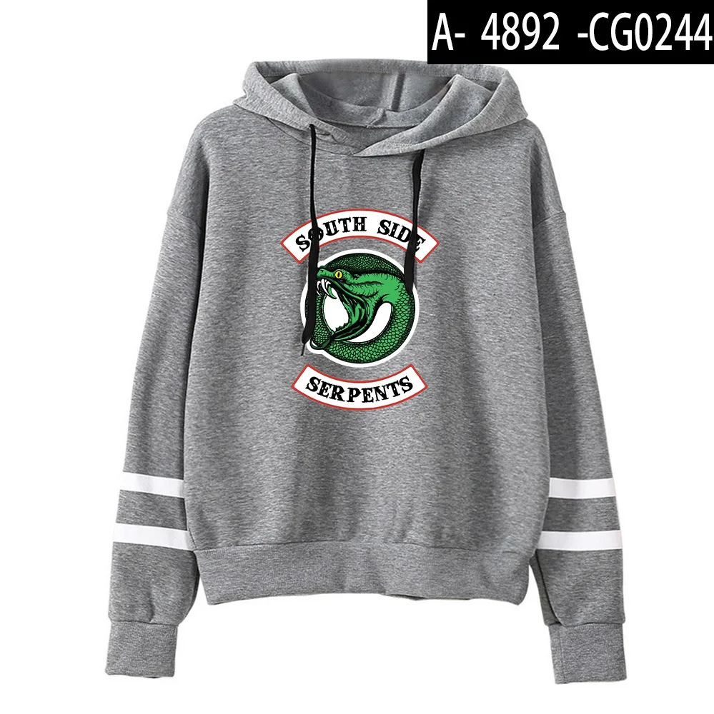 

Riverdale Serpents Hoodie Men Women South Side Riverdale Boys Girls Oversize Sweatshirts Pullover Hoodies Streetwear