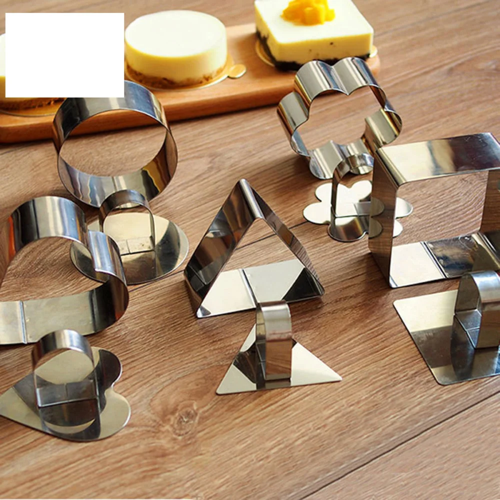 2 предмета Нержавеющая сталь для муссов и десертов пресс форм пищевая башня