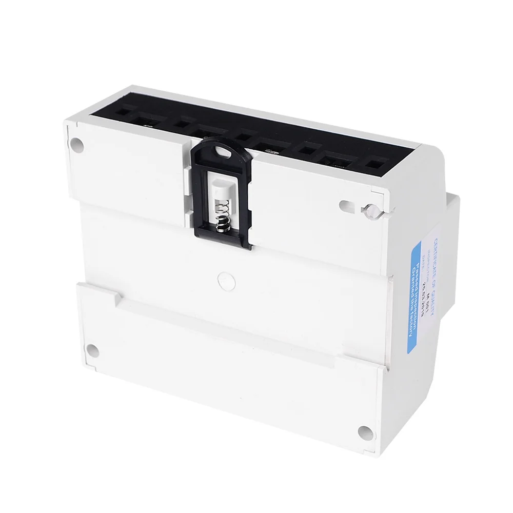 Электрический 3 фазы 4 провода RS485 Modbus RTU 380V 100A din-рейка кВт/ч счетчик энергии