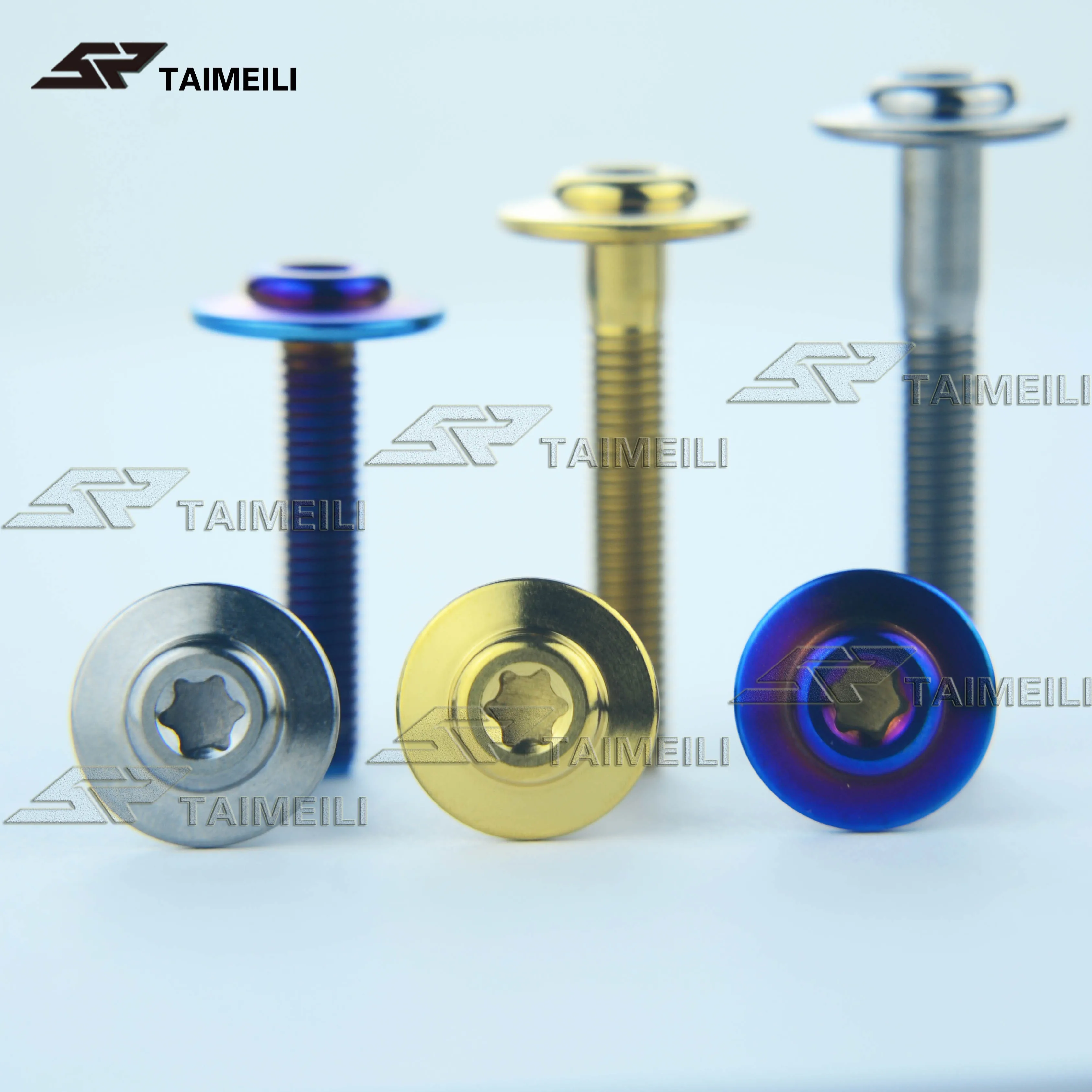 Титановые винты TAIMEILI с головкой-бабочкой m5x25 мм/30 мм/35 мм винтовой корпус