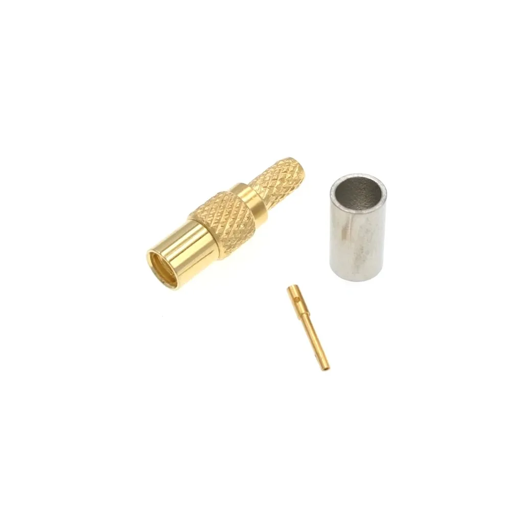 Прямой радиочастотный гнездовой разъем MMCX для кабеля RG316 RG174|connectors for cables|connector