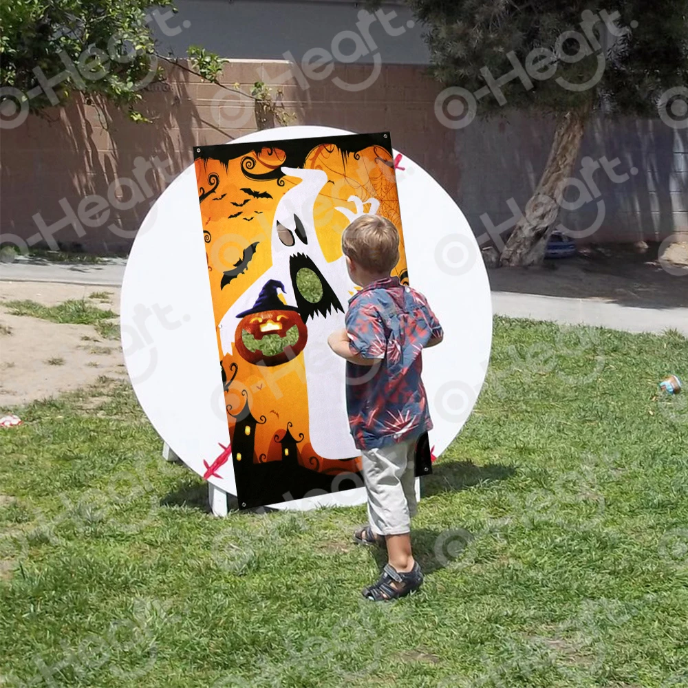 Хэллоуин Тыква бобы мешок бросать игры призрак Веселые карнавальные Вечерние