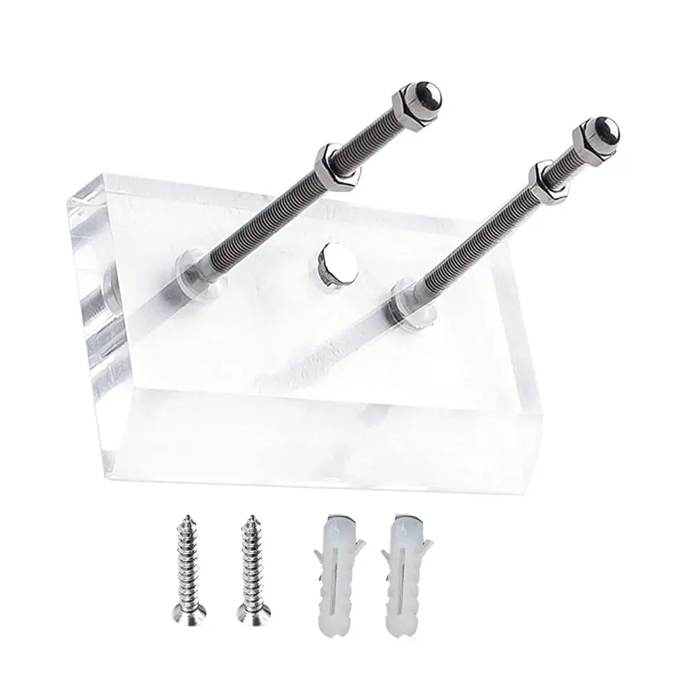 Акриловая вешалка для скейтборда настенное крепление прозрачный инструмент