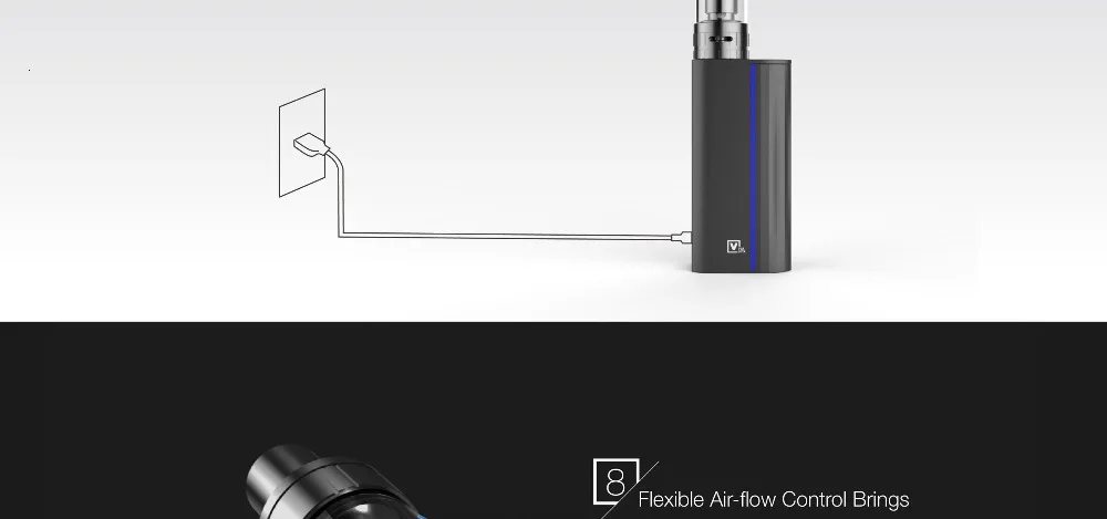 Подарок на бретелях! Vape мод электронная сигарета Move Grand TC 80 Вт коробка мод подходит атомайзер 510 нить 18650 батарея(без батареи