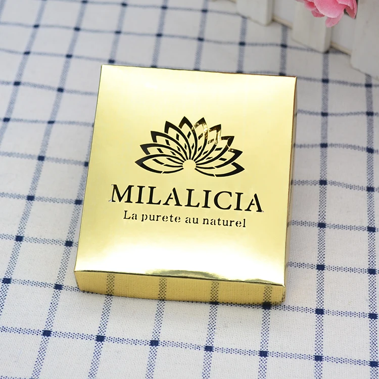 Роскошная золотая лазерная резка Пользовательский логотип Свадебные сувениры