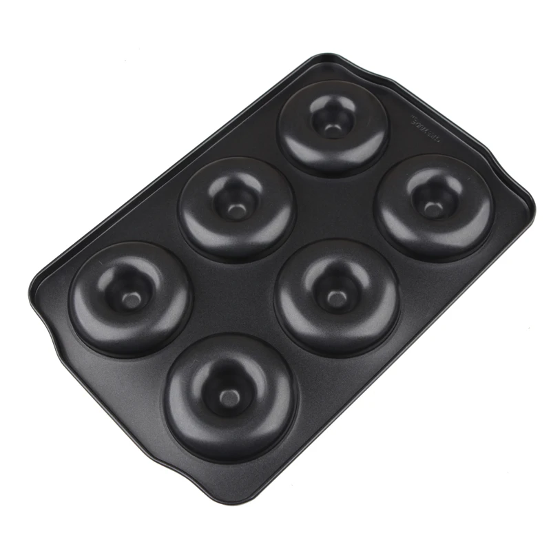 Большая форма для пончика 6 чашек полая печенья антипригарная торта пончиков |