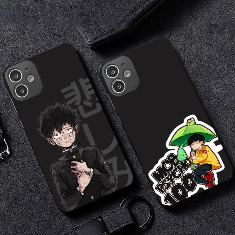 

Mob Psycho 100 Phone Case for iPhone 13 12 11 mini pro XS MAX XR 8 7 6 6S Plus X 5S SE 2020