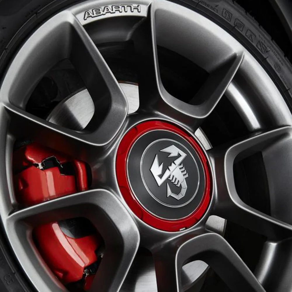 Колпачок ступицы колеса из сплава Gzhengtong 133 мм 1 шт. для Fiat 500 Abarth 04726184AA 53106013 86919