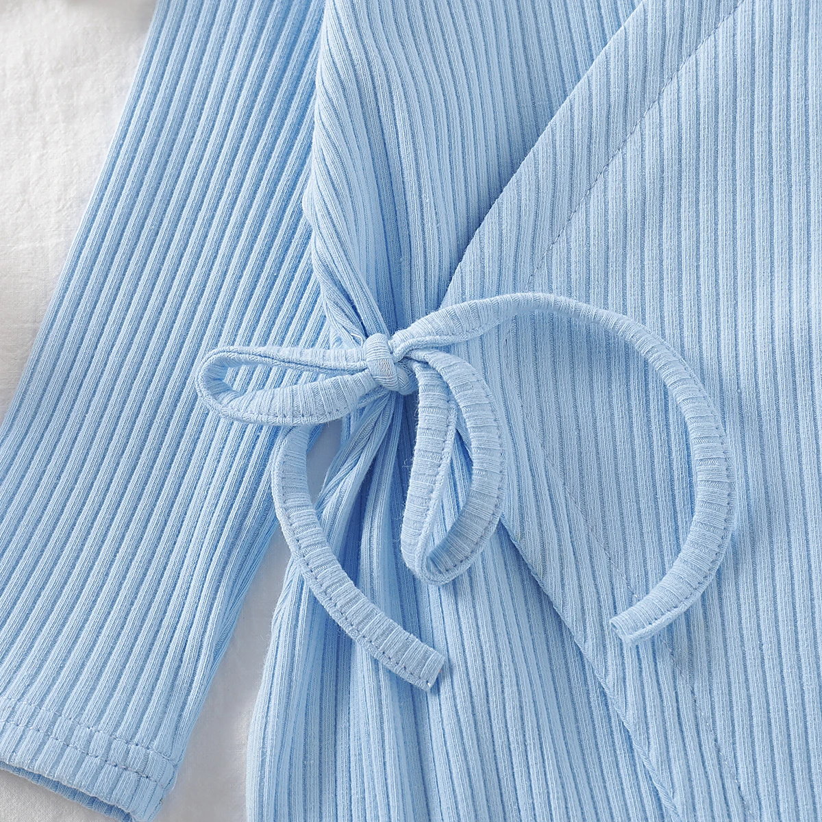 Коллекция 2019 года Брендовое однотонное кимоно для новорожденных девочек и