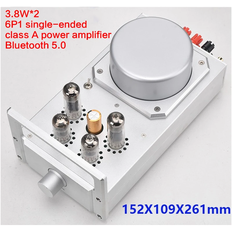 3 8 Вт * 2 HIFI усилитель мощности класса А 6N2 Push 6P1 односторонний аудио Fever Bluetooth 5 0 DIY 20