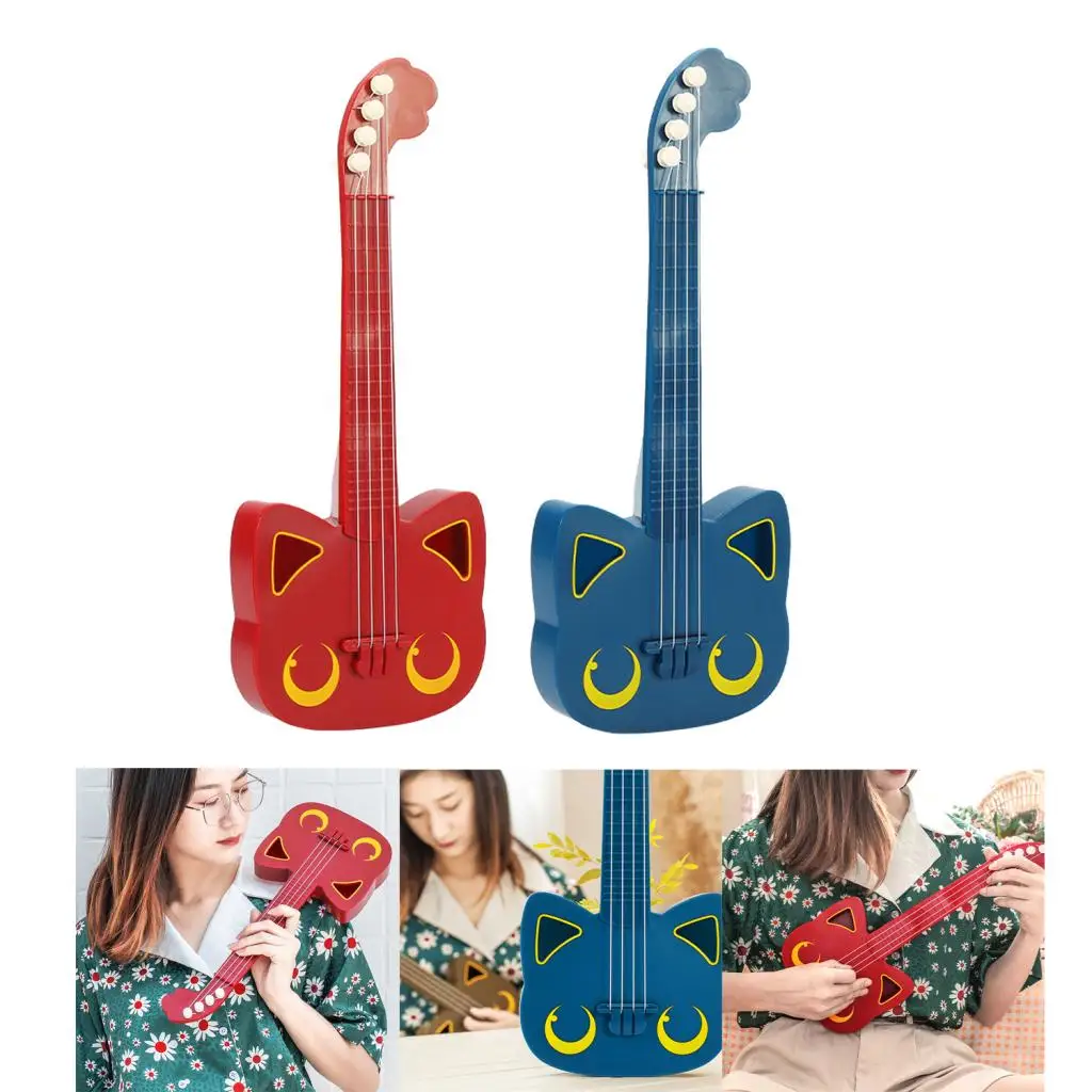 

Kids Mini Ukulele Guitar Toys Beginner Game Music Instrument for Babies Gift