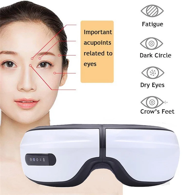 Электрический Вибрационный массажер для глаз инструмент ухода за глазами