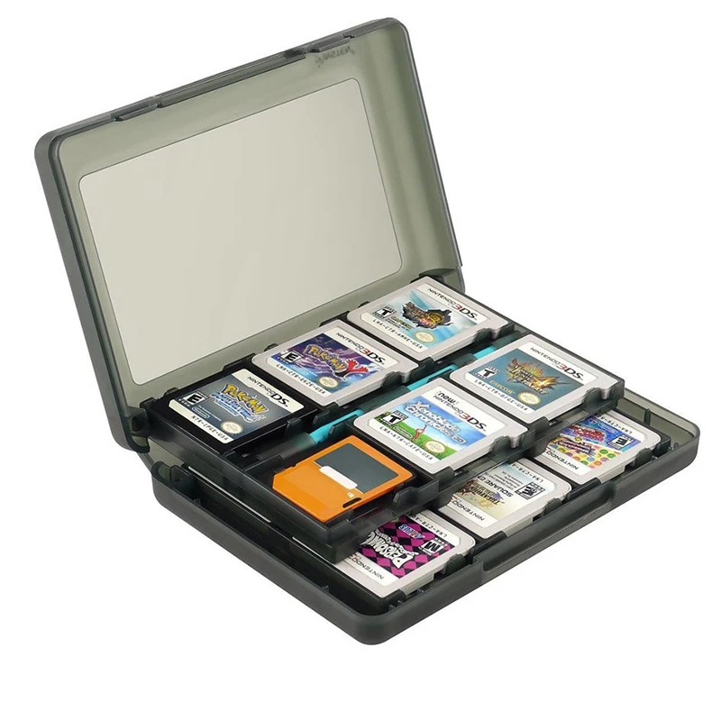 

For Nintend New 2DSLL/XL Card Storage Box 28 in 1 Video Game SD Card Memory Card Case 3DS/3DS LL/XL New 3DS/New 3DS LL/XL