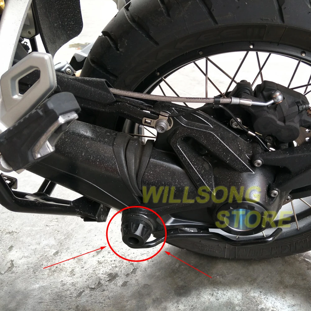 

Rear Final Drive Housing Cardan Crash Slider Protector Falling Protection For BMW R 1200GS R1200GS Adventure Motorcycle Slider