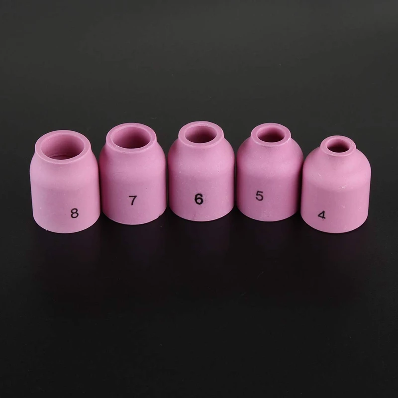 

41Pcs/Lot TIG Welding Torch Nozzle Ring Cover Gas Lens Glass Cup Kit for WP17/18/26 Welding Accessories Tool Kit Set