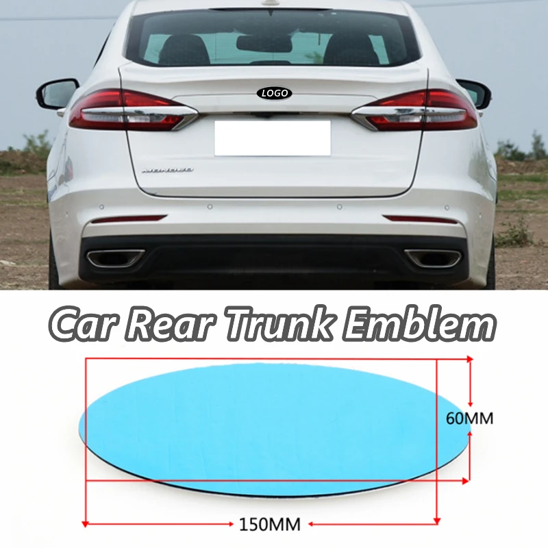 Эмблема багажника автомобиля наклейка с логотипом для Ford Focus 3 Fiesta Mk6 Transit Ranger Kuga