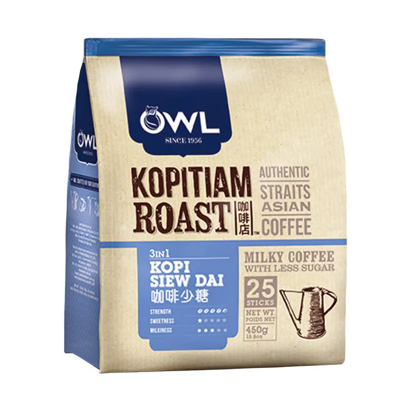 

Free shipping 450g/bag Singapore OWL Owl Imported Instant 3-in-1 Coffee