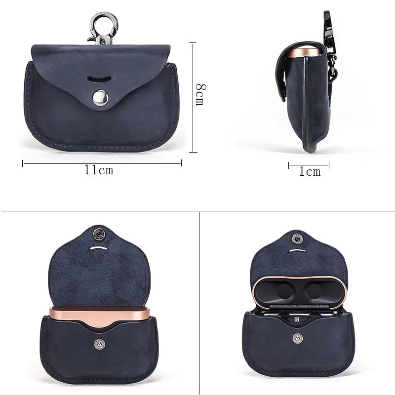 Защитный чехол Funshion Lab для беспроводных наушников sony wf-1000xm3 с брелоком |