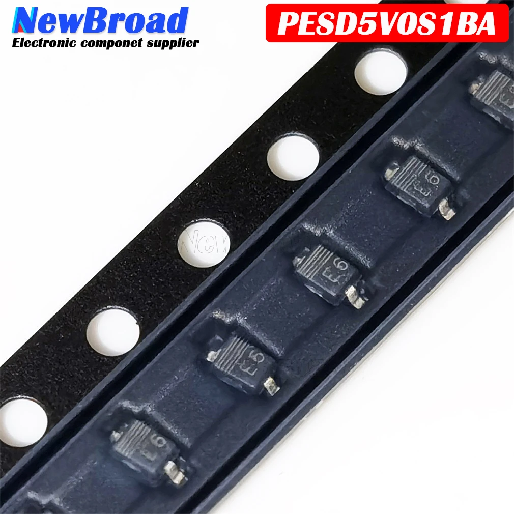 10 шт. PESD5V0S1BA E6 TVS/ESD Электростатическая защита Диодная накладка SOD-323 5 0 в 115