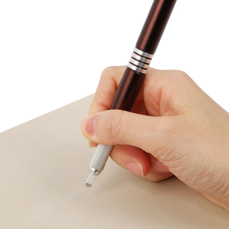 Имитация бровей для начинающих искусственная кожа тренировок не требуются чернила игл ручная машинка