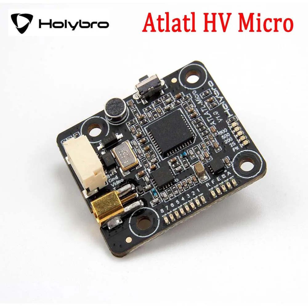 Видеопередатчик Holybro Atlatl HV micro 5 8G FPV 2-4S Lipo 0 5/25/200/500/800 МВт | Игрушки и хобби