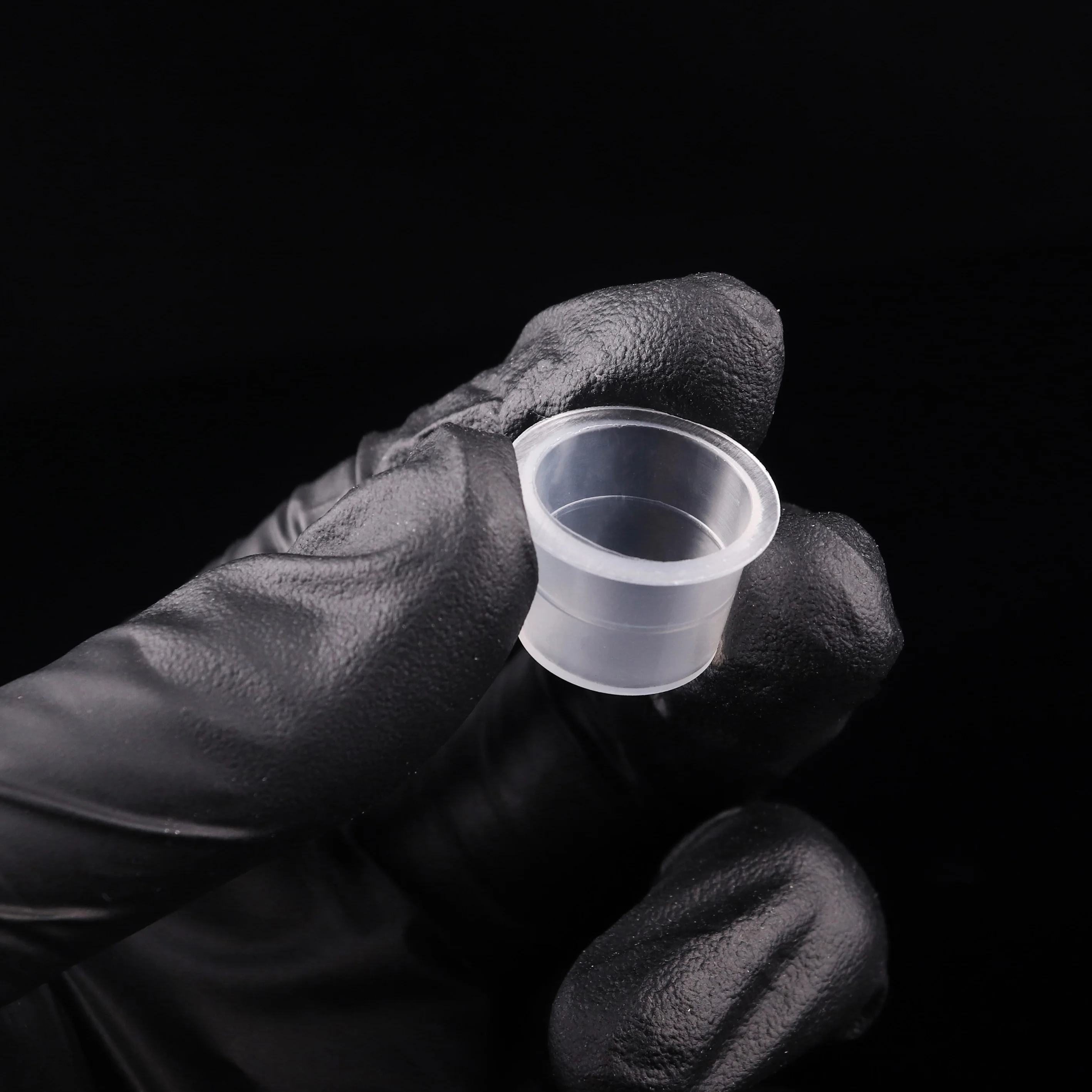 500 шт. одноразовые пластиковые чернила для татуировок 8 мм|pigment cups|permanent makeup cupspigment