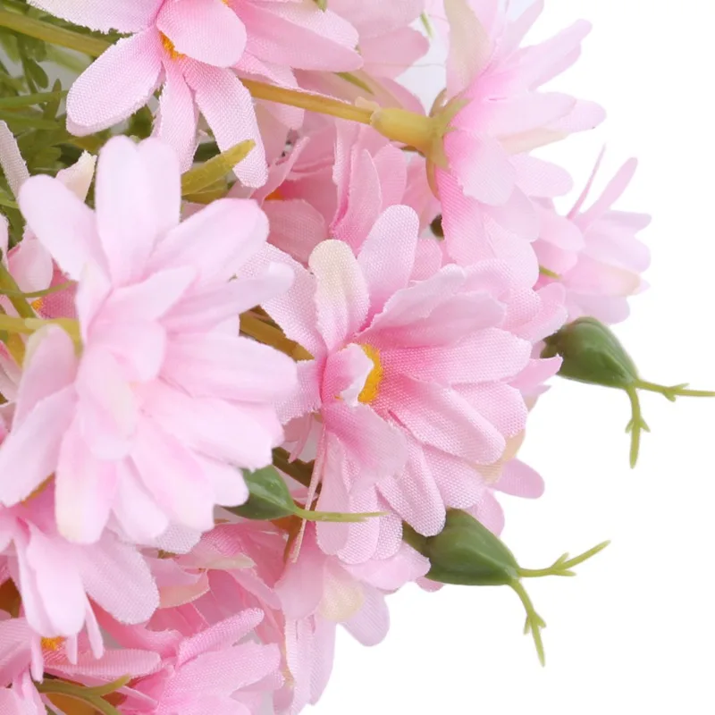 Искусственное растение Маргаритка имитация синей маленькой маргаритки стык