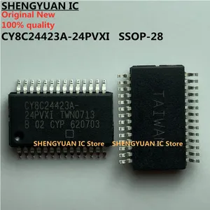 5 pcs/lot CY8C24423A-24PVXI CY8C24423A-24PVXIT SSOP28 CY8C24423A PSoC® Programmable System-on-Chip Original New 100% quality