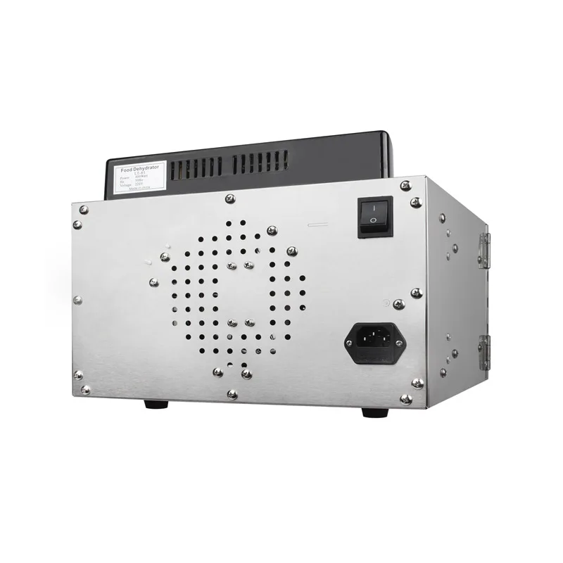 110V 220V 6 пищевые лотки осушитель Нержавеющая сталь закуски обезвоживания сушилка