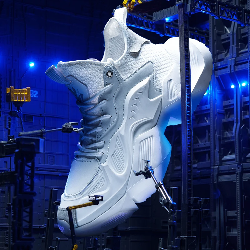 Damyuan деформационная машина модная мужская повседневная обувь кроссовки Zapatos De Hombre Большие размеры 46 обувь для мужчин Новинка VIP LINK