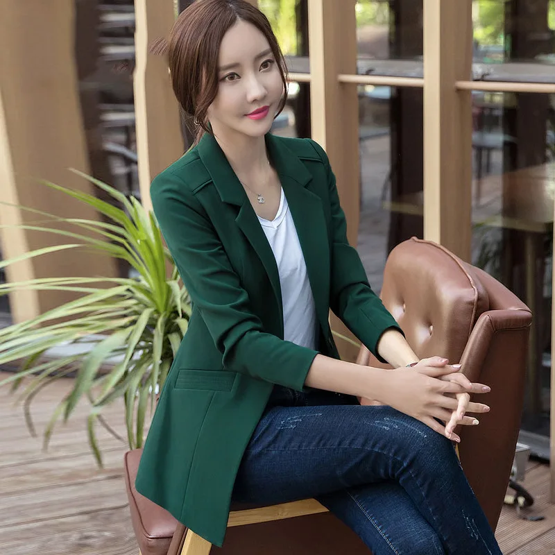 Модный темпераментный маленький костюм женский пиджак на весну и осень новинка
