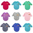 Однотонная одежда для домашних животных, демисезонная Одежда для собак, классическое пальто для щенков, Комбинезоны для кошек, чихуахуа