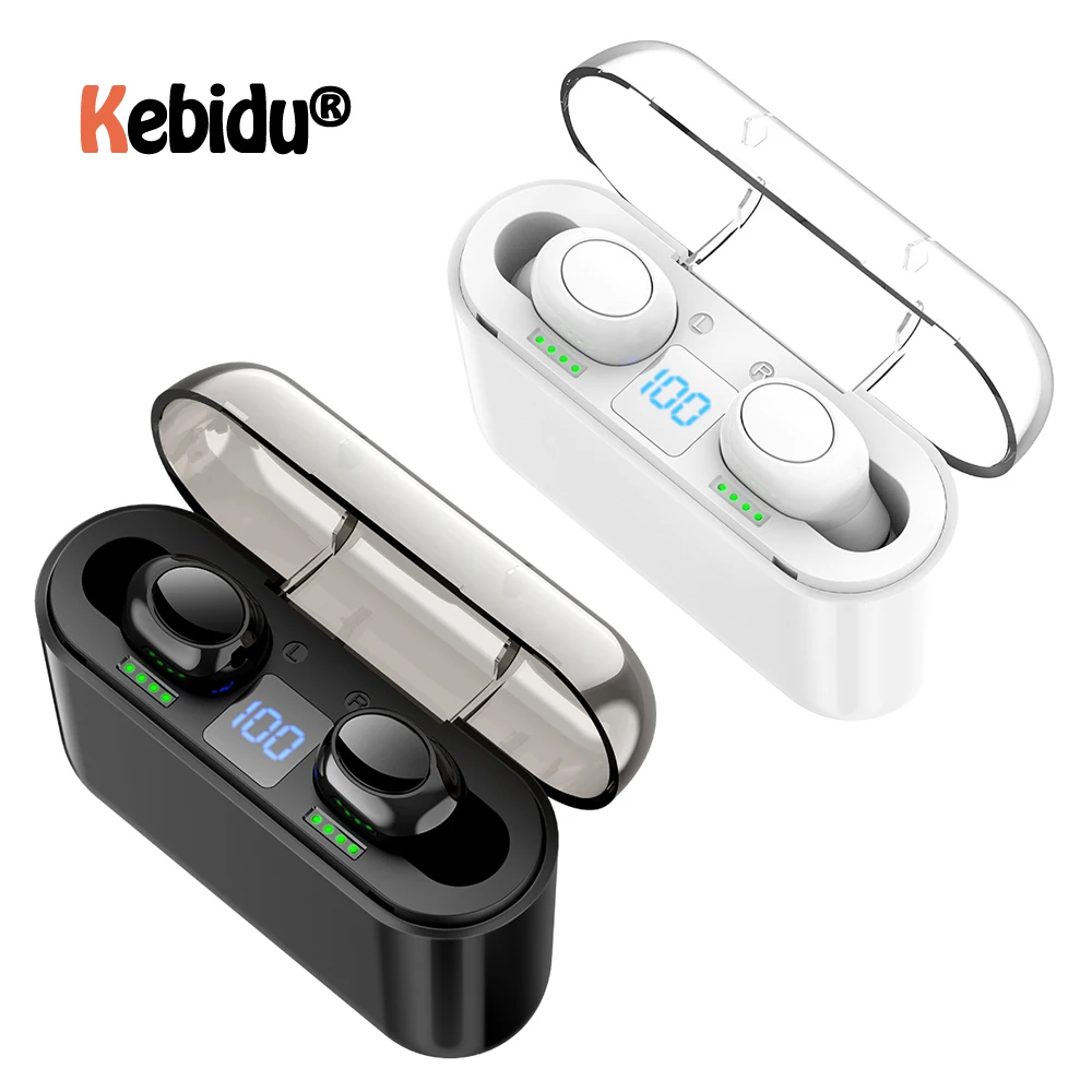 X11 TWS Наушники Беспроводные Bluetooth 5 0 дисплей питания спортивные стерео