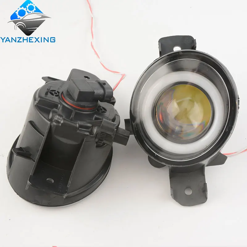 1 pairs uper Bright LED Fog Lights With Lens Left+Right Lamps For Nissan Primera Micra March Pathfinder Sunny Fuga | Автомобили и