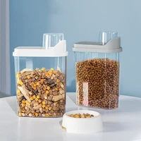 kitchen food box sealed storage bucket home food box moisture proof rice barrel miscellaneous grain food barrel measuring cup