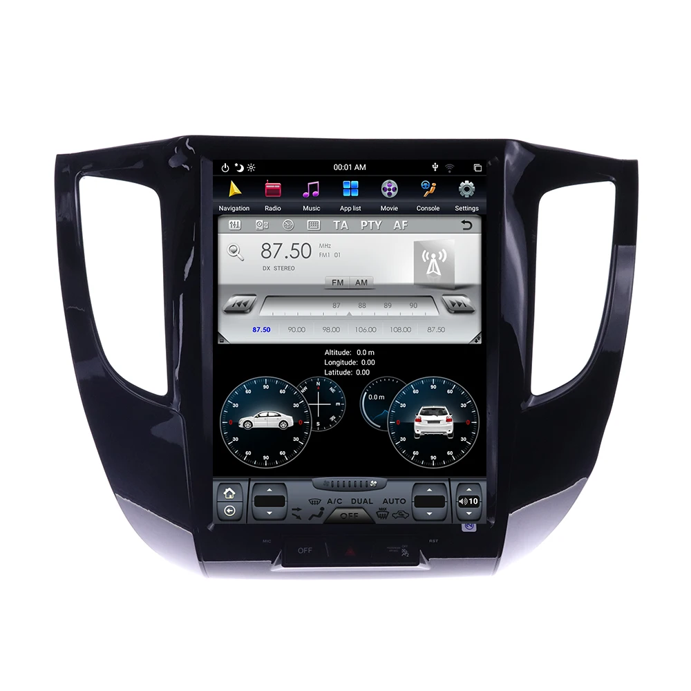 

For Mitsubishi Triton L200 2016 - 2019 Tesla Screen Android PX6 Car Multimedia Player Radio Upgrade Stereo GPS Nav Head Unit