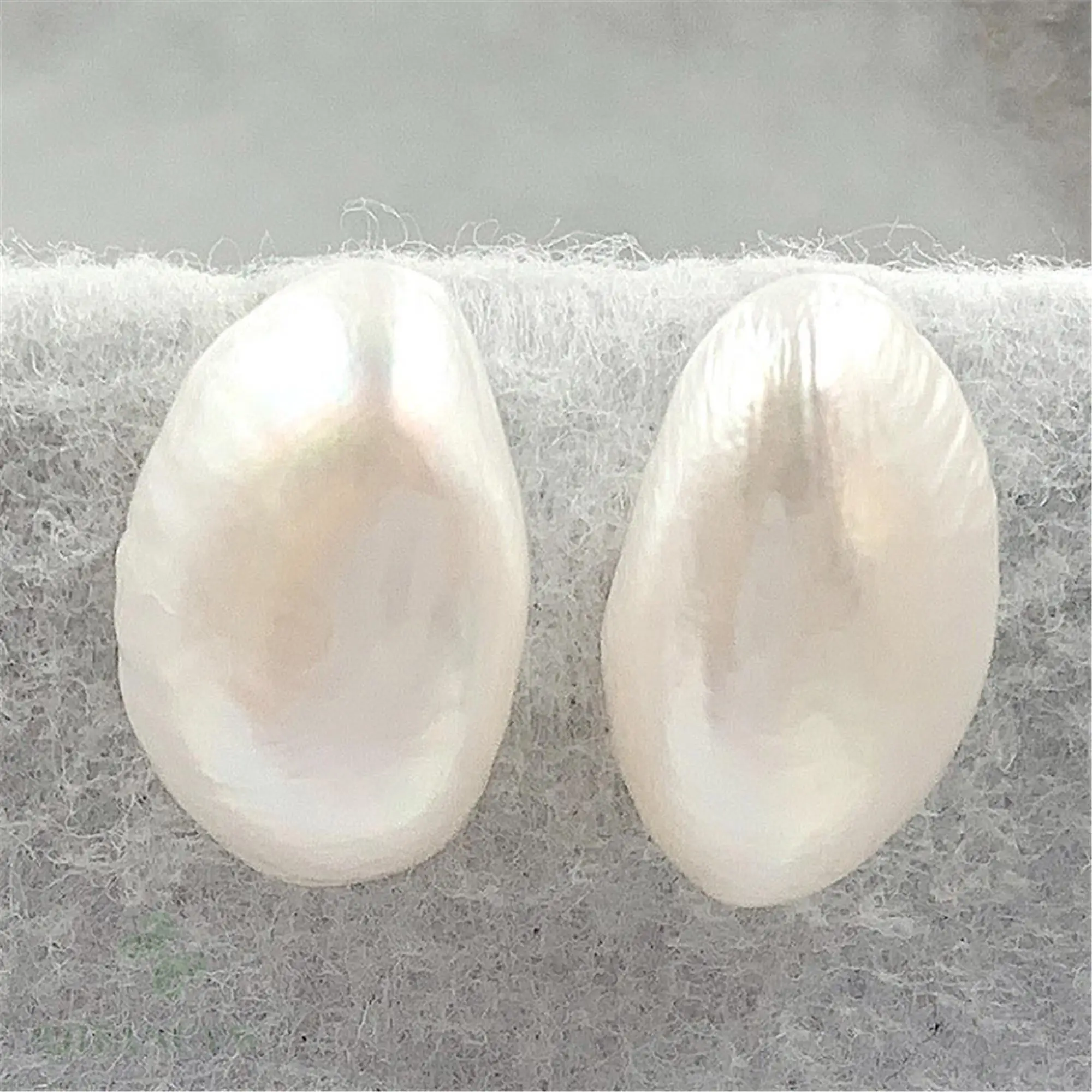 Белые жемчужные сережки в стиле барокко Золотые Аврора вечерние необычный