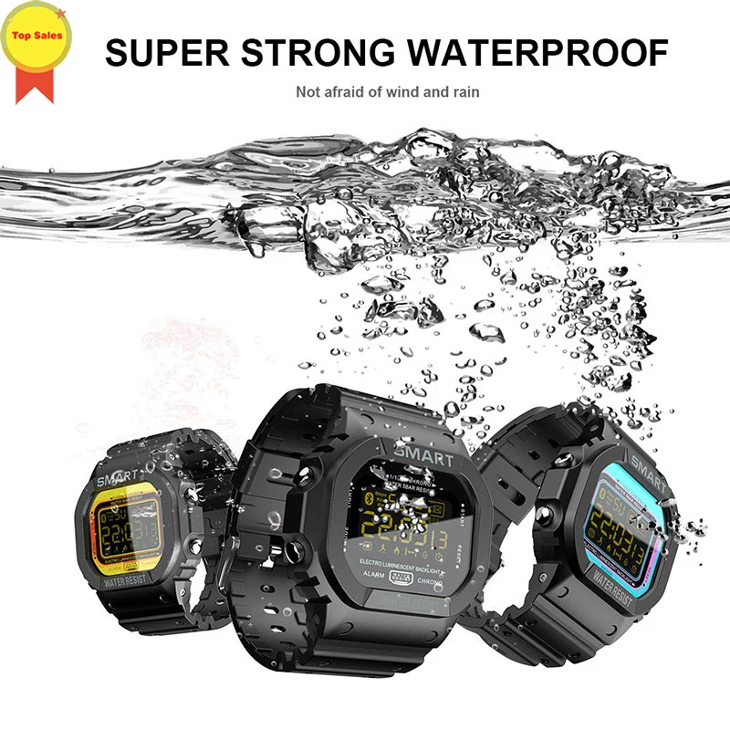 Спортивные Смарт-часы MK22 фитнес-трекер 5AM водонепроницаемые часы для плавания