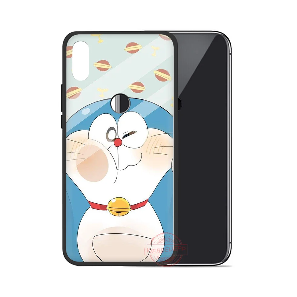 WEBBEDEPP Doraemon ТПУ чехол для телефона Huawei P10 P20 P30 Lite Pro Y6 Y7 prime 2018 Y9 2019 |