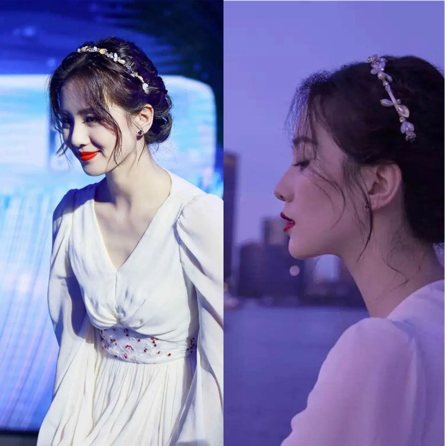 

Супер фея лента для волос с расчески интегрированный обруч для волос жемчужные стразы вечерние обруч для женщин